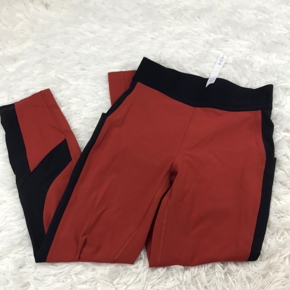 Lululemon Box It Out Tight Bonfire / Black - Picture 1 of 5